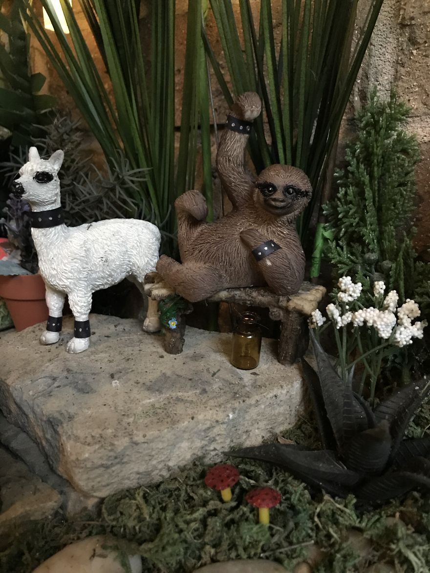 Tiny Sans-Fairy Garden