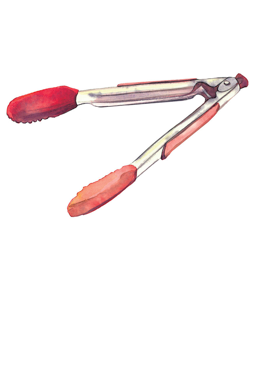 Red Tongs