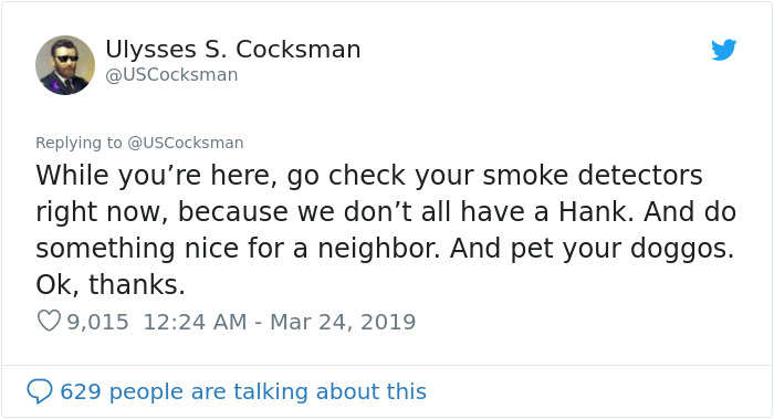 Man Shares A Heartwarming Story About How His Dog Saved His House From Burning Down Man Shares A Heartwarming Story About How His Dog Saved His House From Burning Down