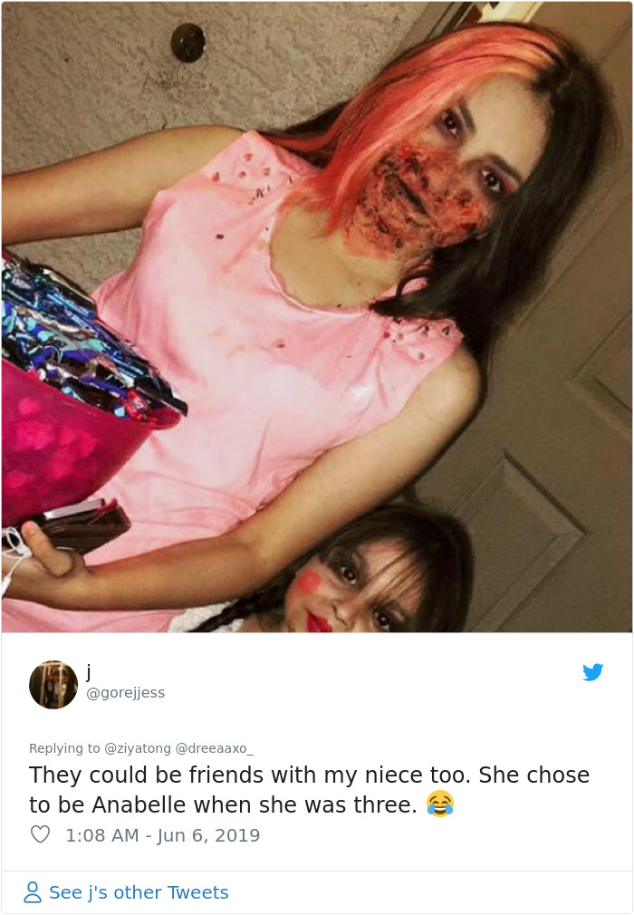 3-Year-Old Picks 'The Nun' Movie As Her Theme For The Party, Gets A Response From The Main Actress 3-Year-Old Picks 'The Nun' Movie As Her Theme For The Party, Gets A Response From The Main Actress