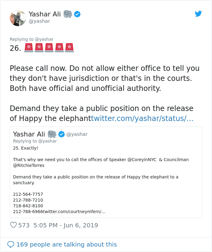 People Are Trying To Convince The Bronx Zoo To Release Happy The Elephant And This Thread Explains Why People Are Trying To Convince The Bronx Zoo To Release Happy The Elephant And This Thread Explains Why