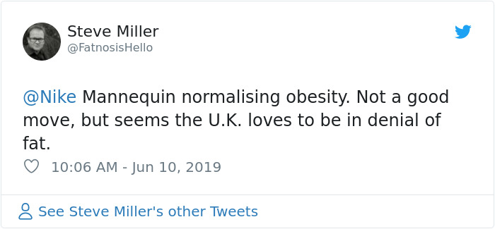 A Nike Store In London Received Backlash After Installing Plus Size Mannequins A Nike Store In London Received Backlash After Installing Plus Size Mannequins