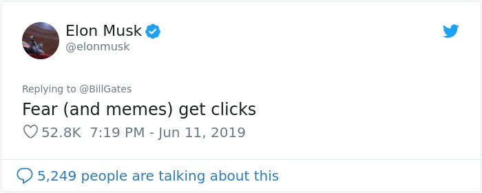 Bill Gates Posts Data Of Causes Of Death In The US, Is Amazed By The Disconnect Between News And Reality Bill Gates Posts Data Of Causes Of Death In The US, Is Amazed By The Disconnect Between News And Reality