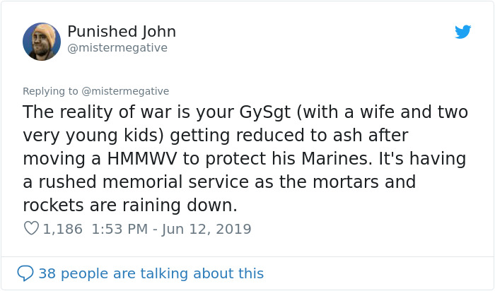 Former Marine Claps Back At Call Of Duty Developers By Explaining How War Actually Looks Former Marine Claps Back At Call Of Duty Developers By Explaining How War Actually Looks