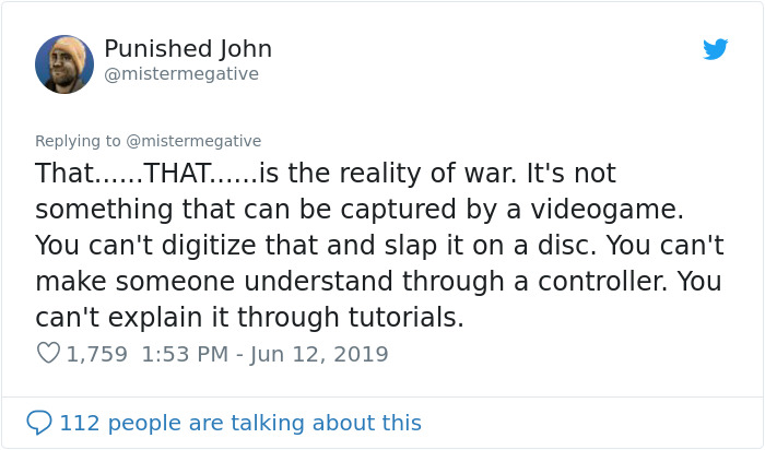 Former Marine Claps Back At Call Of Duty Developers By Explaining How War Actually Looks Former Marine Claps Back At Call Of Duty Developers By Explaining How War Actually Looks