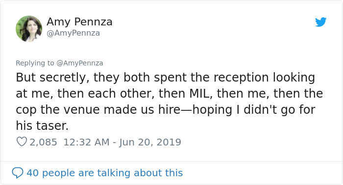 "My Mother-In-Law Wore A Wedding Dress To My Wedding" "My Mother-In-Law Wore A Wedding Dress To My Wedding"