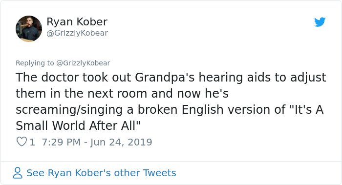 Guy Takes His Grandpa And Uncle To Get Their Hearing Aids Done, Tweets Hilarious Adventures On The Way Guy Takes His Grandpa And Uncle To Get Their Hearing Aids Done, Tweets Hilarious Adventures On The Way
