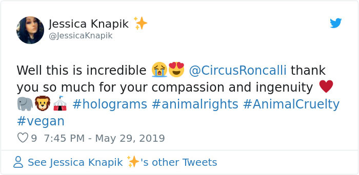 German Circus Uses Holograms Instead Of Live Animals For A Cruelty-Free Magical Experience