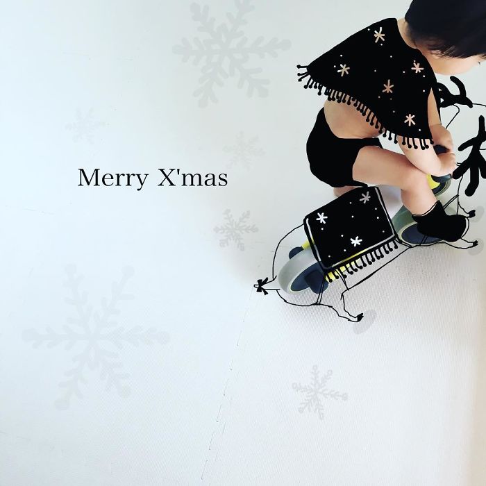 This Father Mixes Drawings And Photos To Create A Fantasy World For His Children