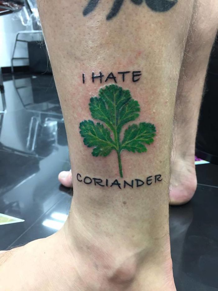 I Hate Coriander