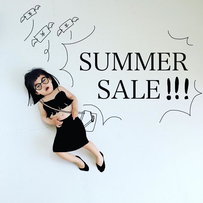 This Father Mixes Drawings And Photos To Create A Fantasy World For His Children