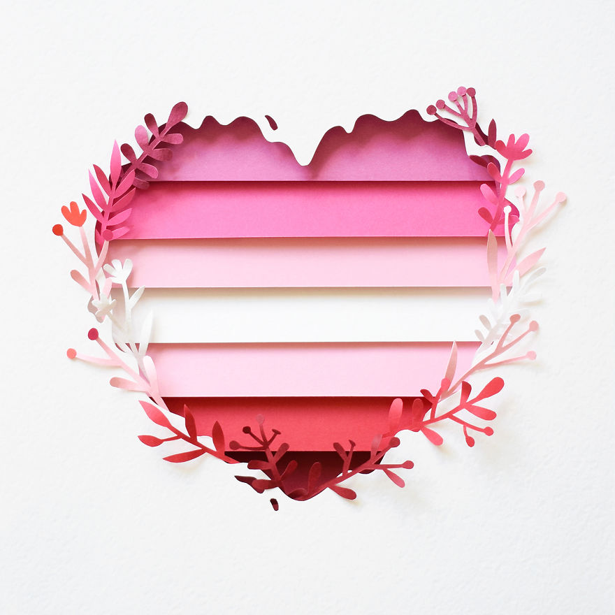 In Honor Of Pride Month, I Crafted 6 Paper LGBTQ+ Flags In Honor Of Pride Month, I Crafted 6 Paper LGBTQ+ Flags