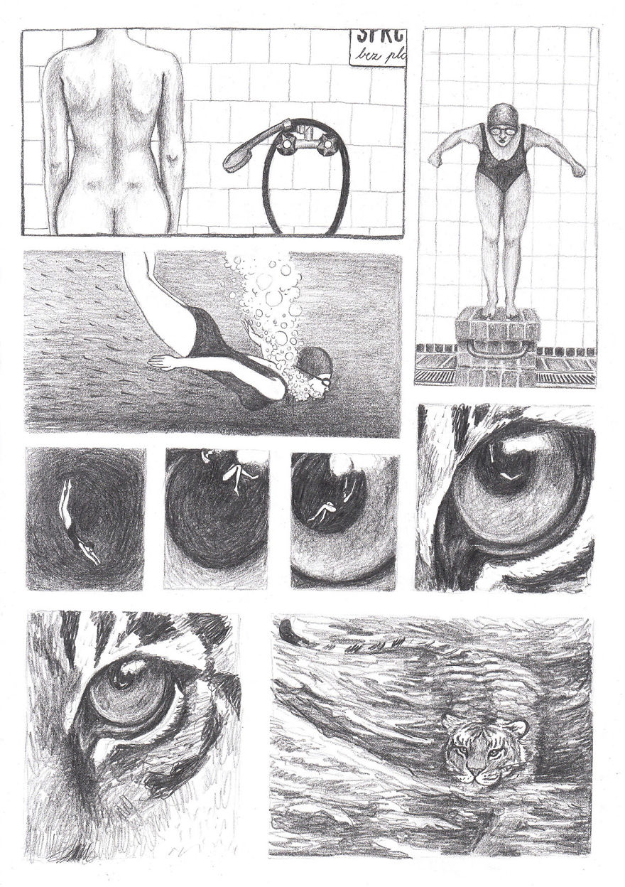 I Was Drawing A Mysterious Tiger Comics To Get My Life Back On Track After A Hard Breakup