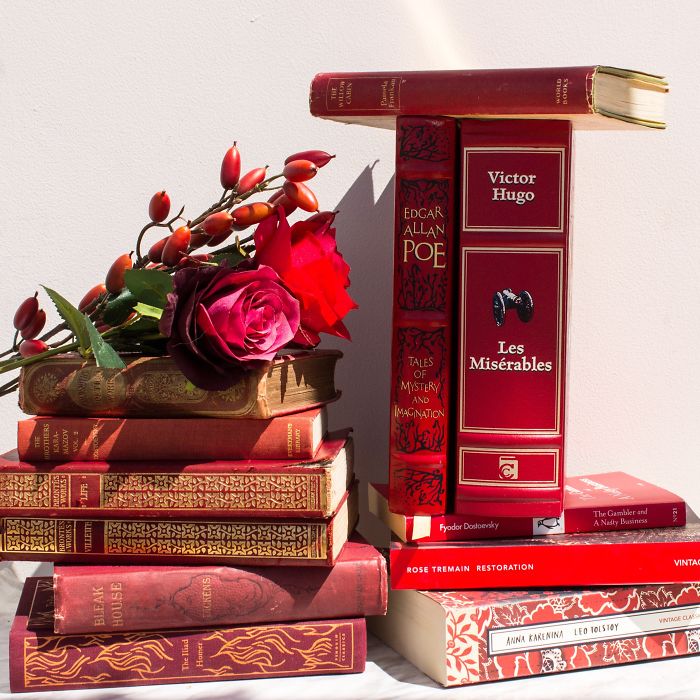 I Take Beautiful Photos Of My Book Collection To Spread Some Joy And Colour