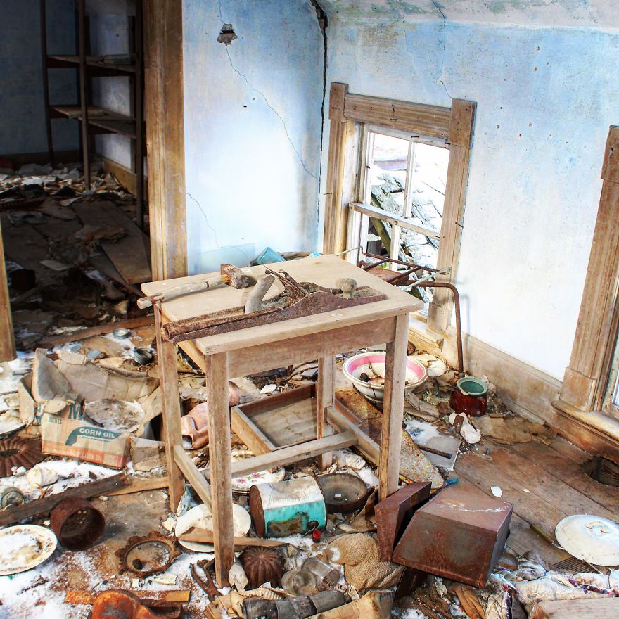Items Left Behind In Abandoned Homes