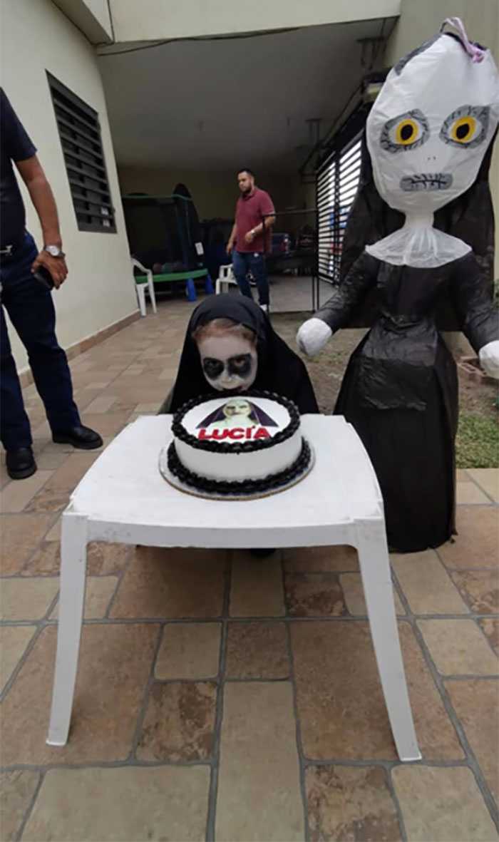 3-Year-Old Picks 'The Nun' Movie As Her Theme For The Party, Gets A Response From The Main Actress 3-Year-Old Picks 'The Nun' Movie As Her Theme For The Party, Gets A Response From The Main Actress
