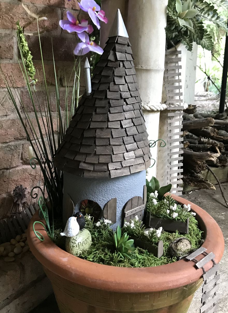 Tiny Sans-Fairy Garden