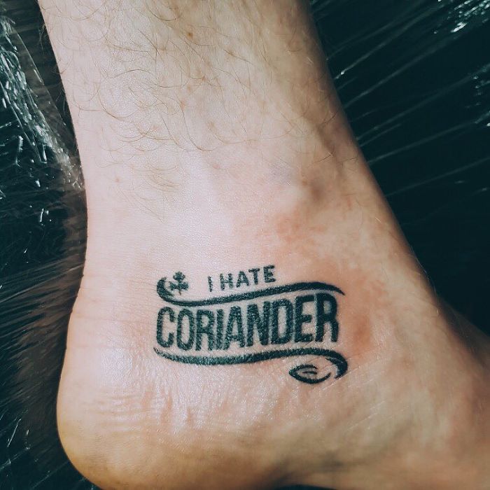 I Hate Coriander
