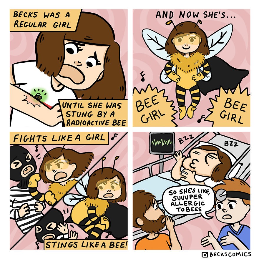 Becks Comics Is Living Her Dream Of Making A Webcomic, Even If It's Not Perfect (17 Comics)