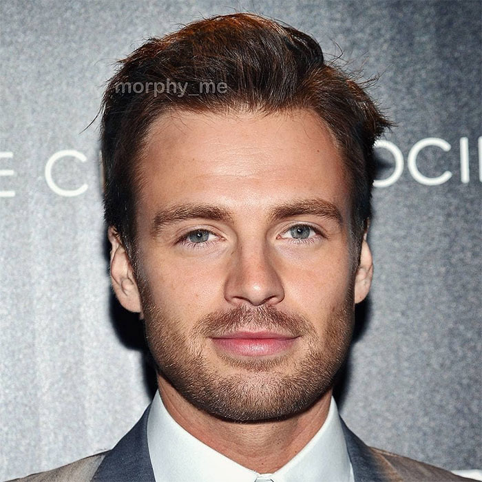 Chris Evans (Captain America) And Sebastian Stan (Bucky Barnes)