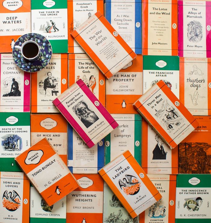 I Take Beautiful Photos Of My Book Collection To Spread Some Joy And Colour