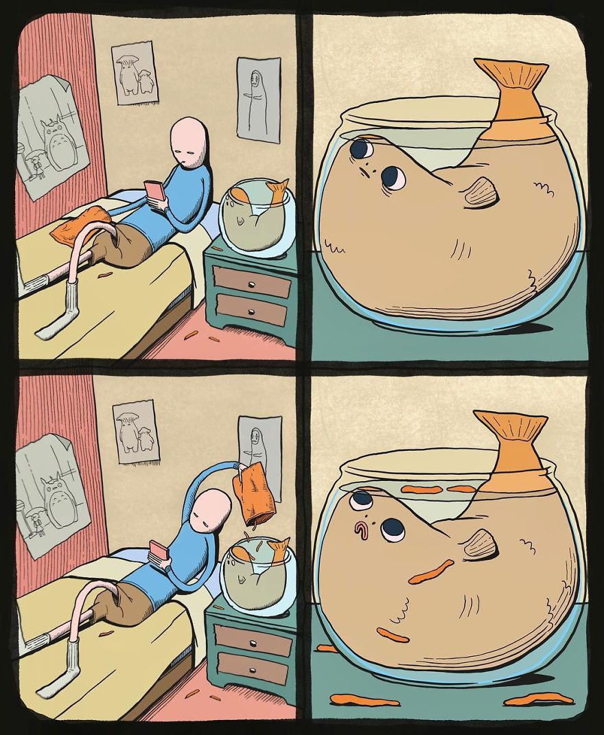 27 Shocking And Scary Comics From An American Artist Whose Ending Is Even Scarier Than The Beginning