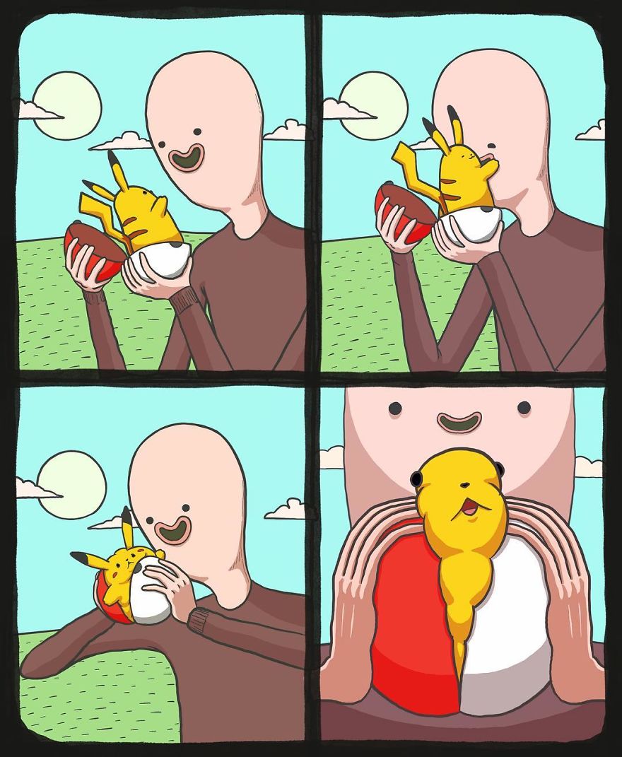 27 Shocking And Scary Comics From An American Artist Whose Ending Is Even Scarier Than The Beginning