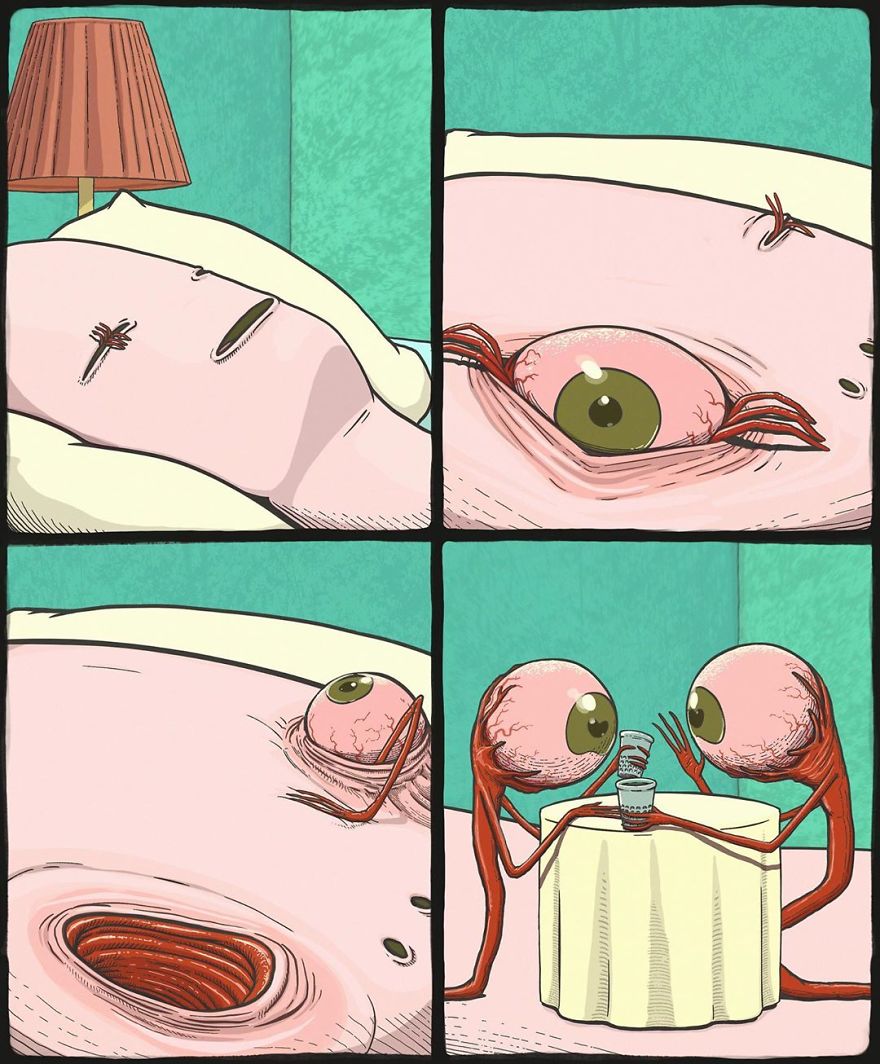 27 Shocking And Scary Comics From An American Artist Whose Ending Is Even Scarier Than The Beginning