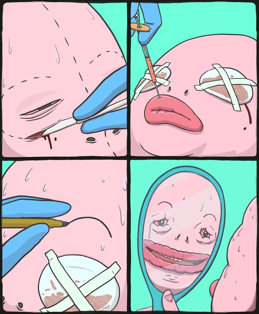 27 Shocking And Scary Comics From An American Artist Whose Ending Is Even Scarier Than The Beginning