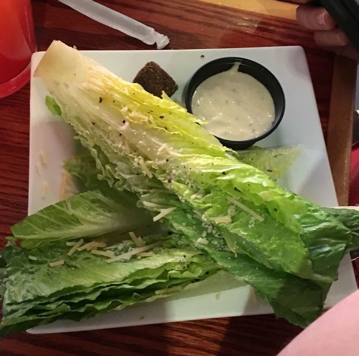 A "Caesar Salad" At Red Robin