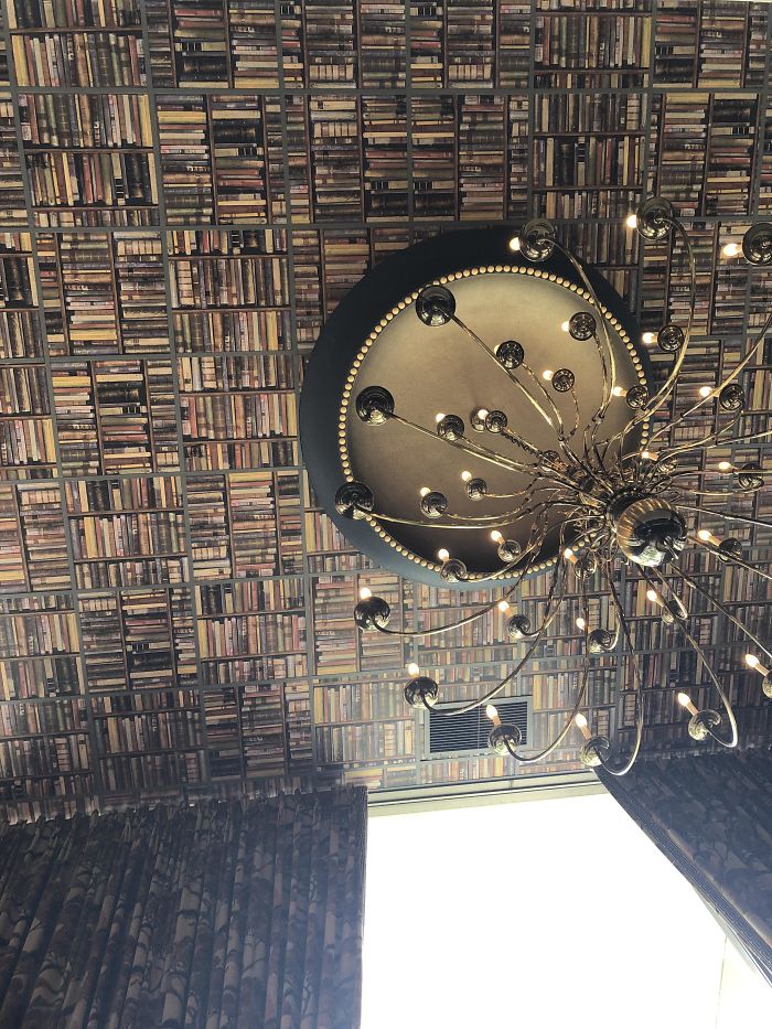 The Lobby’s Ceiling At My Hotel