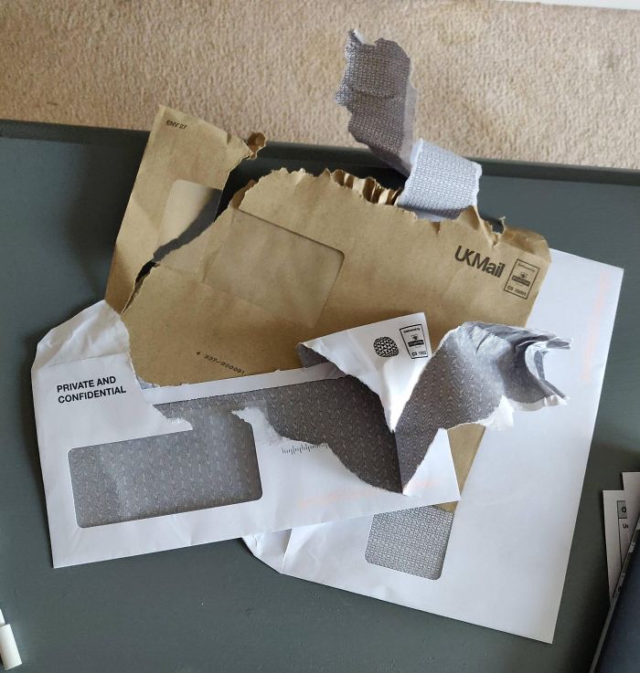 My SO Opens Letters Like A Velociraptor