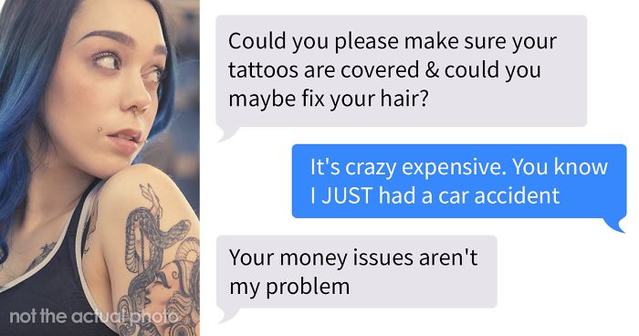 Bride Asks Guest To Cover Her Tattoos For The Wedding, So She Shares Their Full Conversation On Bride Shaming Group