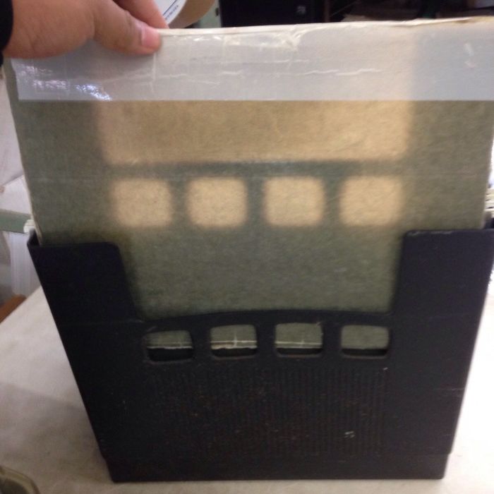 This Folder Was Unused For So Long It Developed A Sun Mark