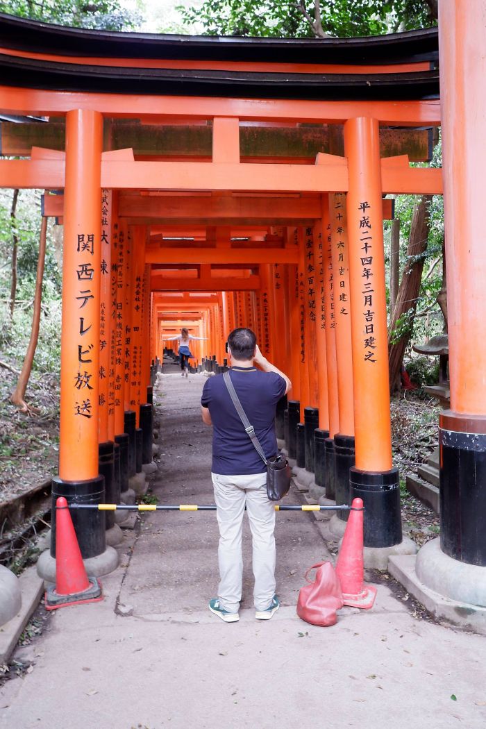 Visited Japan Right After A Typhoon. Apparently Their Instagram Profile Was More Important Than Further Damaging This Amazing Place