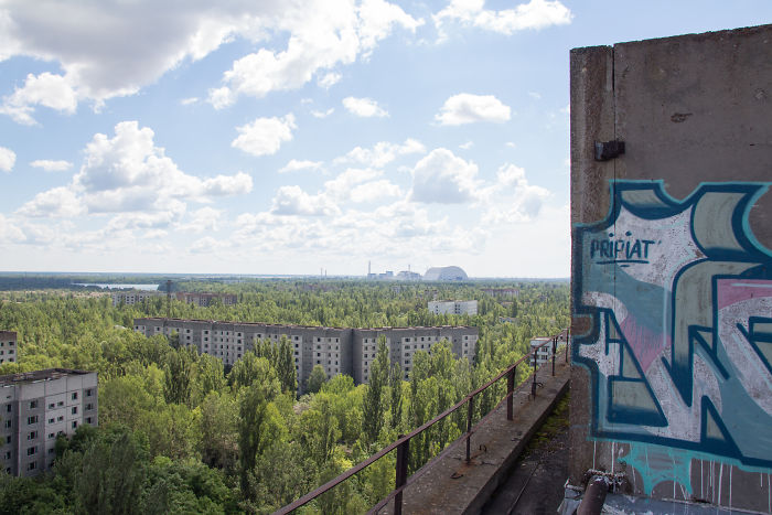 On Top Of The Apartment Complex
