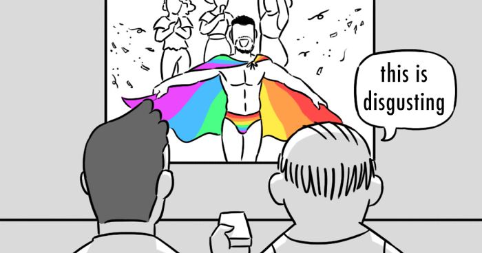 I Share My Personal Experiences As A Gay Man In My Pride Month Comic