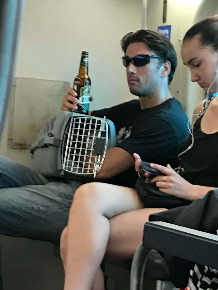 When A Guy Gets On The Subway And Pulls His Beer Out Of The Cat Cage... Chicago Is Fun