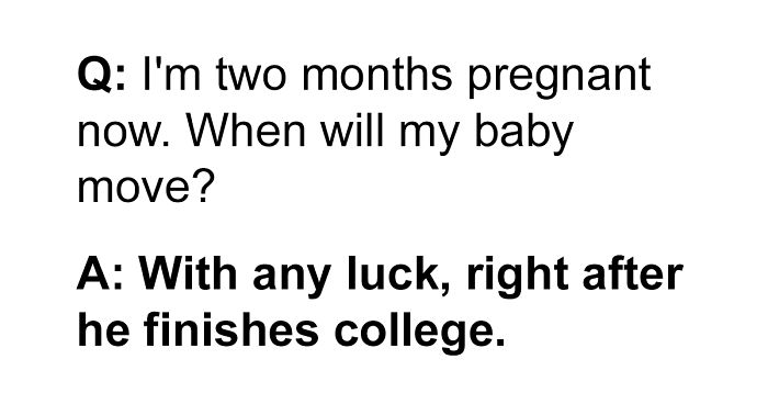This Hilariously Honest Pregnancy FAQ From An OBGYN Is Going Viral
