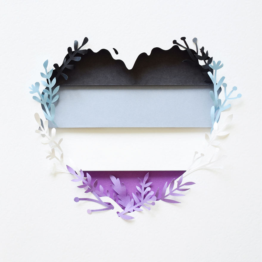 In Honor Of Pride Month, I Crafted 6 Paper LGBTQ+ Flags In Honor Of Pride Month, I Crafted 6 Paper LGBTQ+ Flags