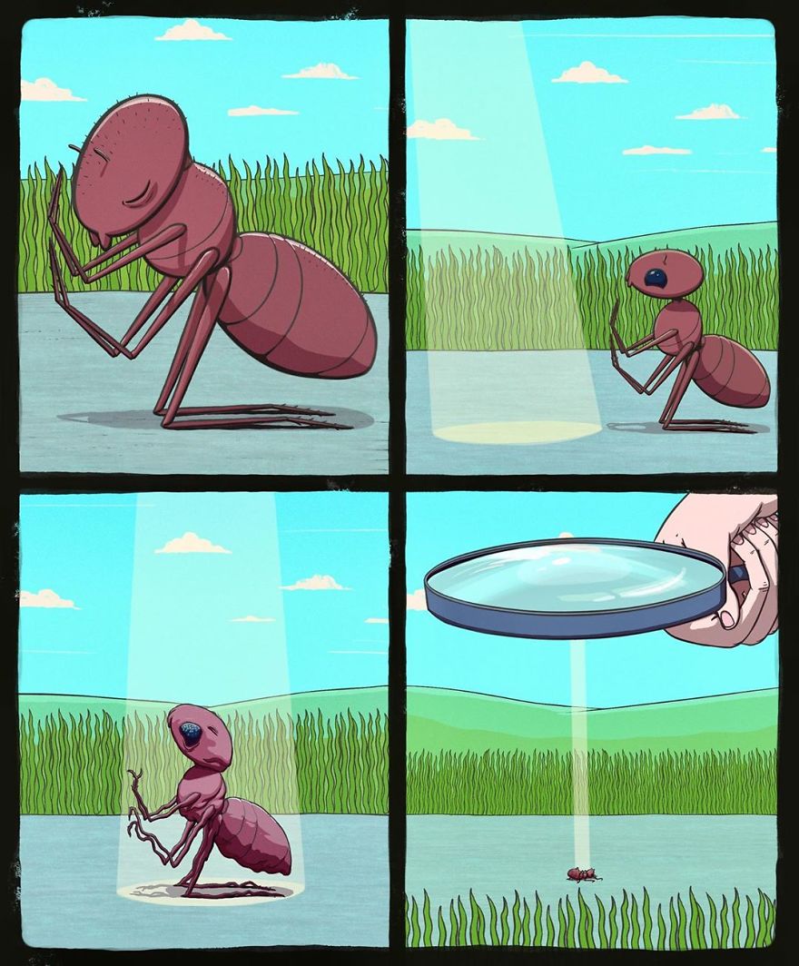 27 Shocking And Scary Comics From An American Artist Whose Ending Is Even Scarier Than The Beginning