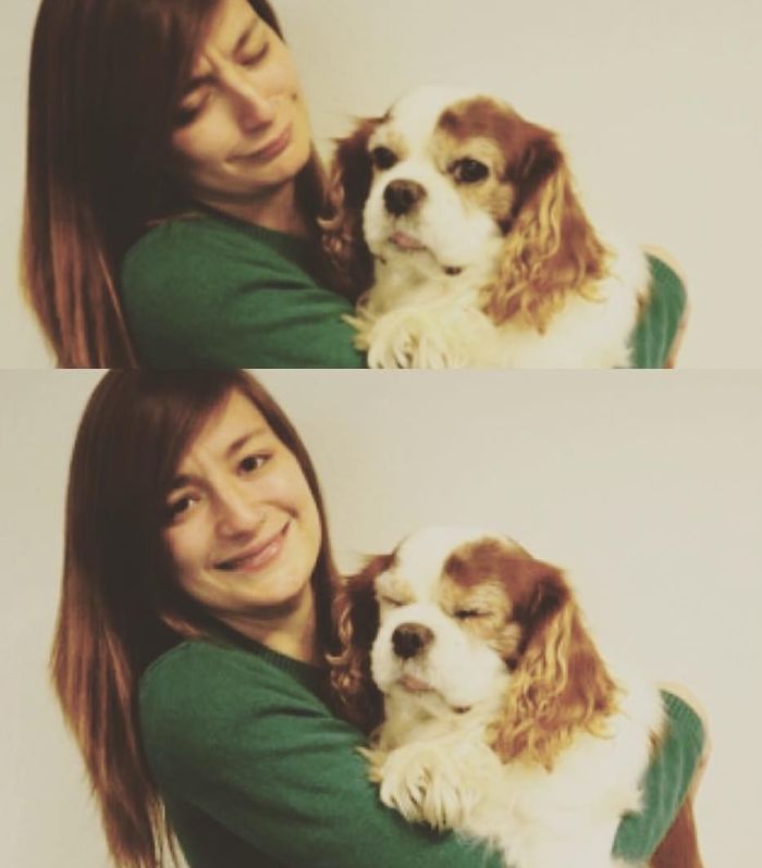 Me And My Late Doggie Derping Together Back In 2015 😂