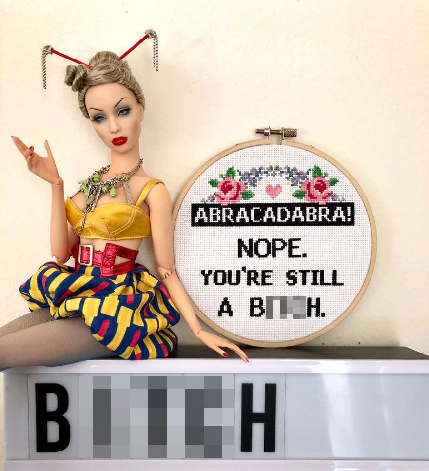 19 Modern Cross Stitches That Are Inappropriate But Fabulous! And Hilarious Too