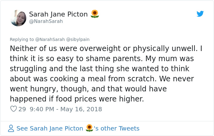 Woman That Grew Up Poor Shares The Harsh Reality Of Why Poorer Families Buy Junk Food Woman That Grew Up Poor Shares The Harsh Reality Of Why Poorer Families Buy Junk Food