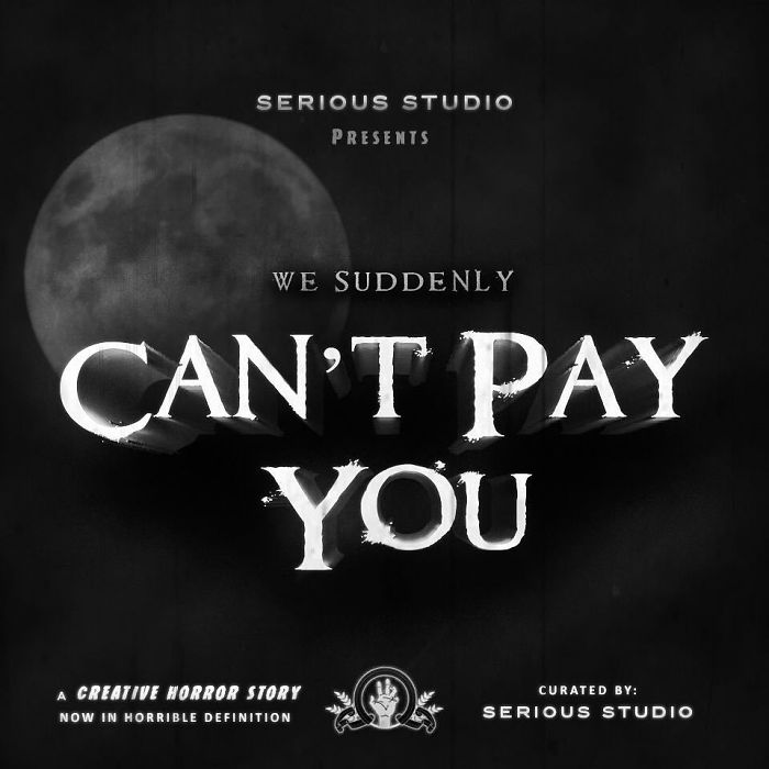 Brand Design Agency Illustrates Client Feedback As Classic Horror Movie Posters (9 Pics)