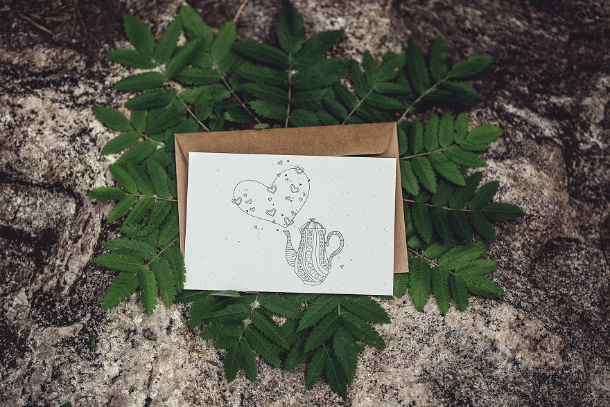 We Created Minimalist Love Postcards That Are Ideal For This Summer Weddings