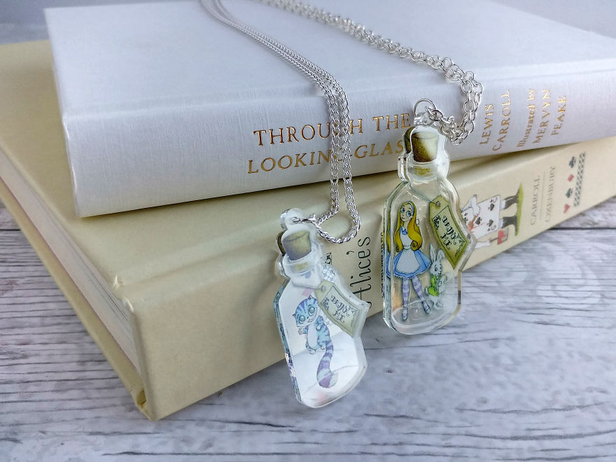 Alice In Wonderland In A Bottle