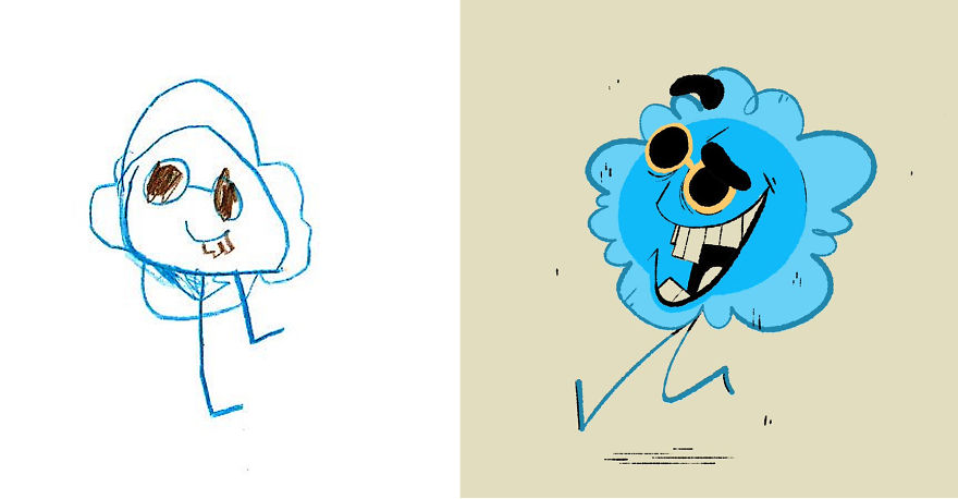 Artists From Around The World Have Drawn Hundreds Of Monsters Based On My Kids' Designs