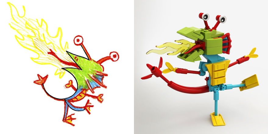 Artists From Around The World Have Drawn Hundreds Of Monsters Based On My Kids' Designs