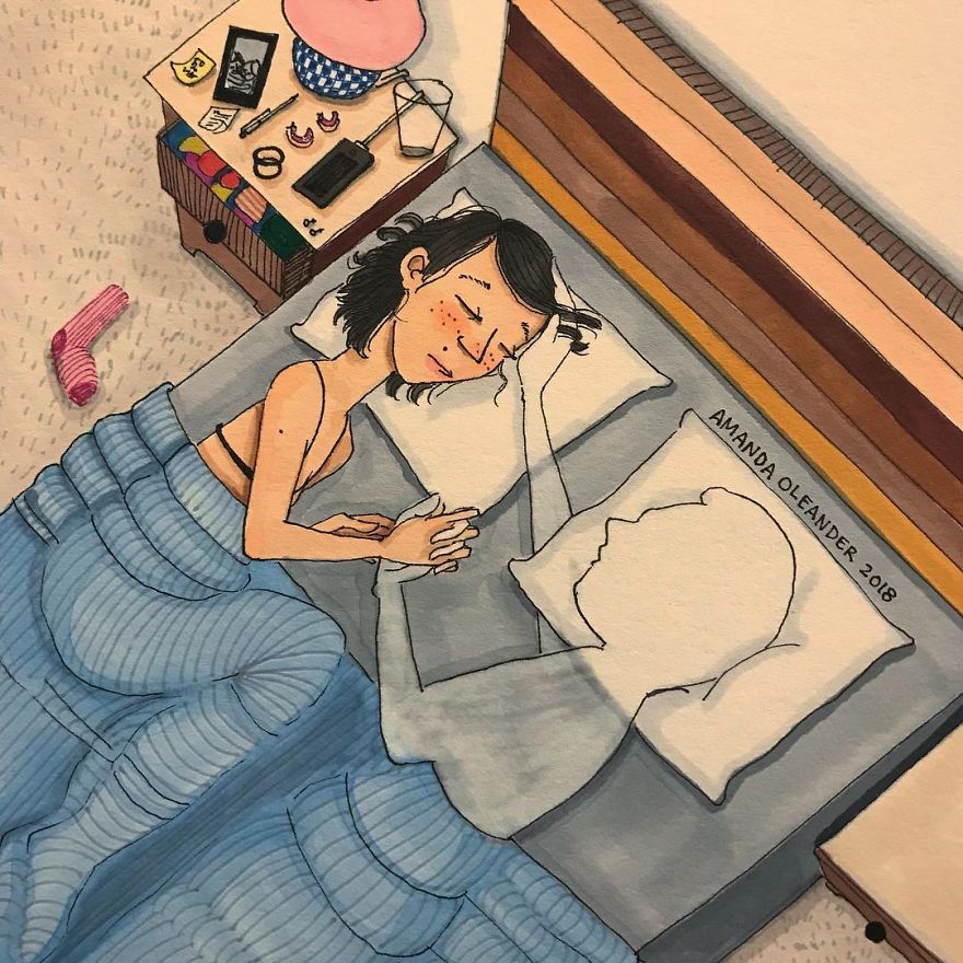 Artist Shows How Passionate Couples Behave When Nobody Sees Them (New Pics)